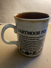 Vintage Dartmoor Pony Mug Made In Wales picture