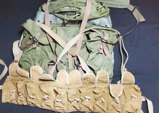 Rare 1969 Vietnam Military Army Tropical Rucksack Jungle With X Frame TrentonMfg picture