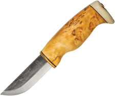 Arctic Legend Hunter's Curly Birch Carbon Steel Fixed Blade Knife 958 picture