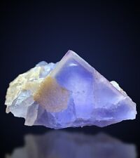 310 Gram Purple Cubic Fluorite Dark Phantom Crystal, Deep Phantom, Well Terminat picture