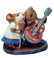 Wee Forest Folk STAND BY YOUR MOLE Limited Edition GIRL MOUSE SINGING MMO-1 NEW picture