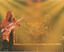 Rush Alex Lifeson plays guitar in 1970's concert vintage 8x10 press photo picture