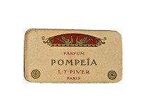 Vintage Perfume Card Pompeia L.T.Piver Paris Advertising Calendar Pocket 7Pc Lot picture