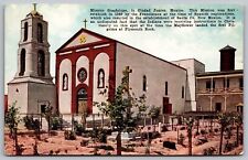 Mission Gaudalupe Ciudad Juarez Mexico 1549 Santa FE NM Postcard UNP VTG Unused picture