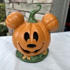 Bradford Disney Mickey Mouse Pumpkin Patch Figurine Spooktacular Halloween picture