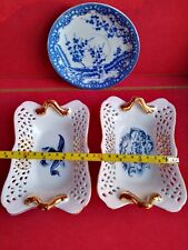 Lit of 3 INTERESTING marked Porcelain Plates, one ASIAN, 2 JT picture
