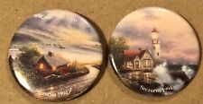 Set of 2 Vintage 1994 Pinbacks/Buttons “Collectible Expo” “Secaucus 1994” picture