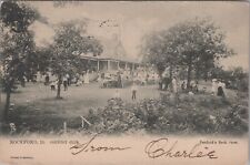 Rockford, IL Illinois Country Club ~ Penfield's Book Store 1905 Postcard 7266a picture