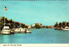 Naples, FL Florida  BOATS~WATERWAYS~HIGHRISE CONDOMINIUMS  4X6 Postcard picture