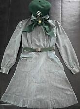 REDUCED VERY RARE 1937 Vintage GIRL SCOUT INTERMEDIATE UNIFORM-TRIANGULAR TIE picture