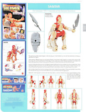 HE-MAN MOTU SAGITAR Character Action Figure Pin-Up PRINT AD/POSTER 9x12 ART picture