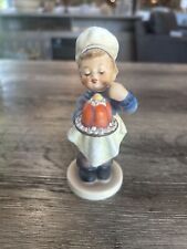 Hummel Baker Boy 1964 Goebel W. Germany Porcelain Figurine #128 picture