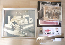 vintage york corrugating co. york pa metal fab collection lot knife ,photo,watch picture