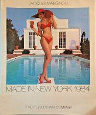 Jacques Malignon 1984 Rare Vtg Large 19x15 Calendar New York Elite Models picture