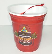 Key West Florida Southernmost Point Zero Mile Solo Drink Cup Christmas Ornament picture