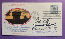 FOUR SECRETARY OF STATE (4 SIGNATURES) SIGNED FDC AUTOGRAPHED FIRST DAY COVER picture