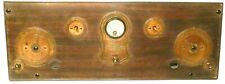 vintage STROMBERG CARLSON 601:  FRONT PANEL w/ BRASS TRIM & WORKING PARTS picture