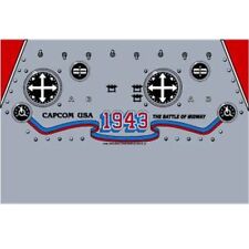 1943 Battle Of Midway Arcade Control Panel Overlay CPO Textured Laminate picture