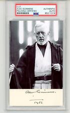 Alec Guinness ~ Signed Obi-wan Kenobi Autographed Star Wars ~ PSA DNA Encased picture