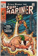Prince Namor The SUB-MARINER Marvel Comic Book 1969 Issue 17 1st Stalker App F+ picture