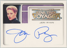Jeri Ryan 2002 Rittenhouse Auto Signed Seven of Nine Star Trek Voyager CA1 26563 picture