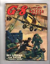 G-8 Battle Aces Mar 1940 Zombie Cover Art; picture