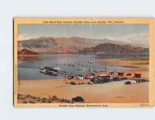 Postcard Lake Mead Boat Landing Boulder Dam near Boulder City Nevada USA picture