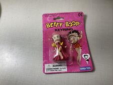 1997 Betty Boop Keyring Keychain Red Dress Dorda Toys King Feature Syndicate VTG picture