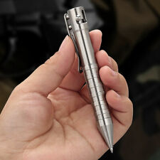 HotEDC Solid TC4 Titanium Alloy Pocket Ball Pen Office Signature Pen PortablePen picture