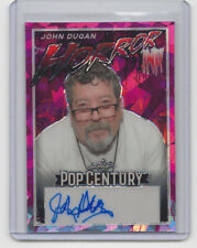 2024 Leaf Metal Pop Century JOHN DUGAN Pink Horror Ink Auto 6/7 Texas Chain Saw picture