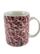 Vintage Duck Dynasty Coffee or Tea Mug Cup A&E Pink Camo 15oz Porcelain picture