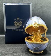 FABERGE Imperial Egg Limoges Swan Egg No 770 RARE Limited Edition with Box picture