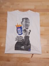 Mens PowerPro XL Lipton BRISK Iced Tea Diehard Bruce Willis T-Shirt  picture