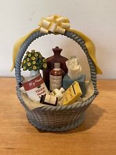 Medicine Basket Figurine, Get Well Gift, Humor, Artisan Flair Co Resin picture
