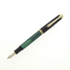 Pelikan Souveran M600  green stripe Fountain Pen M Nib picture