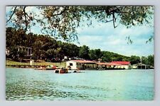 Ozarks MO- Missouri, Pedalos Watercraft, Antique, Vintage Souvenir Postcard picture