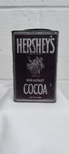 Early  1900s Hershey's Cocoa Tin Antique Hershey's Breakfast Cocoa 8oz. Tin picture
