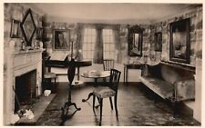 Vintage Postcard RPPC New England Parlor 1800 Museum of Essex Institute Salem MA picture