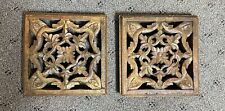 Handcrafted Wood Trivets Set of 2 - Made in India picture