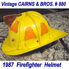 Vintage Cairns & Bro _880_ Fire Helmet_ Firefighters Gear_ Good VTG Cond_ AS IS picture
