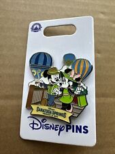 2024 Disney Parks Saratoga Springs Mickey & Minnie Mouse Open Edition OE Pin picture