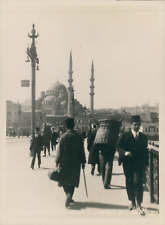 KK Bergen, Turkey, Constantinople, Blue Mosque, ca.1925, Vintage Silver Print picture