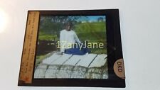 DKD Glass Magic Lantern Slide Photo NEW ERA MOVEMENT RUBY TAYLOR PICTURED picture
