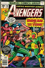 Avengers 158 VF 8.0 1st Graviton Marvel 1977 picture