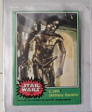 1977 Vintage Topps Star Wars C-3PO error card #207 picture