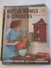 COLLECTION OF (6) BETTER HOMES & GARDENS - AUG. 1937 - AUG. 1938  - GOOD COND. picture