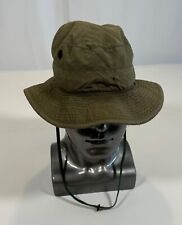 Vintage Vietnam Era US Army Military OG107 Boonie Sun Bush Hat OD Green picture