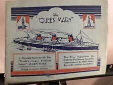 1936 Queen Mary Pictorial Souvenir Book,  Very Good + Condition (See Photos) picture