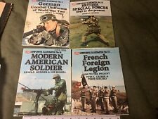 US Army / French Foreign Legion/ British Book Set ( Uniforms etc) Set  picture