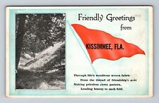Kissimmee FL-Florida, Scenic Greetings from Kissimmee, Antique Vintage Postcard picture